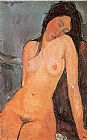 Amedeo Modigliani Seated Nude painting